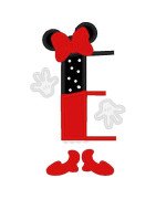 Two Tone Mouse Font and Numbers