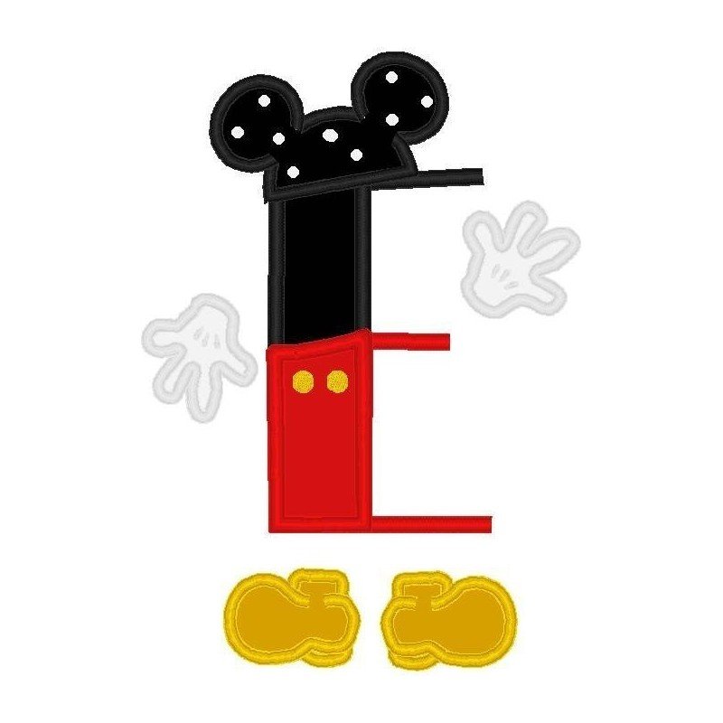 Two Tone Mouse Font and Numbers