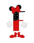 Two Tone Mouse Font and Numbers