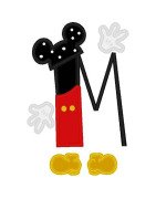 Two Tone Mouse Font and Numbers