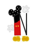 Two Tone Mouse Font and Numbers
