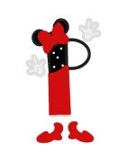 Two Tone Mouse Font and Numbers