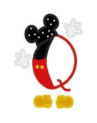 Two Tone Mouse Font and Numbers