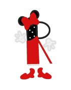 Two Tone Mouse Font and Numbers