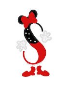 Two Tone Mouse Font and Numbers