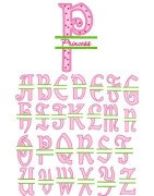 Specialty Split Font