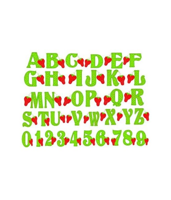 Specialty Very Berry Font