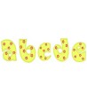Specialty Applique Think Spring Font