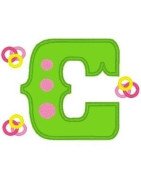 Specialty Applique Totally Radical Font
