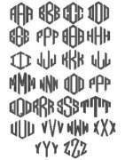 Specialty  Diamond Monogram
