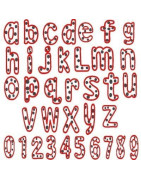 Specialty Polka Dot Fun Font