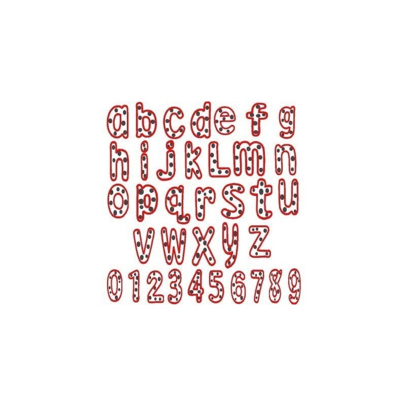 Specialty Polka Dot Fun Font