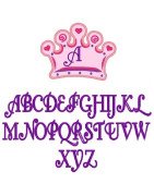 Crown Monogram Font
