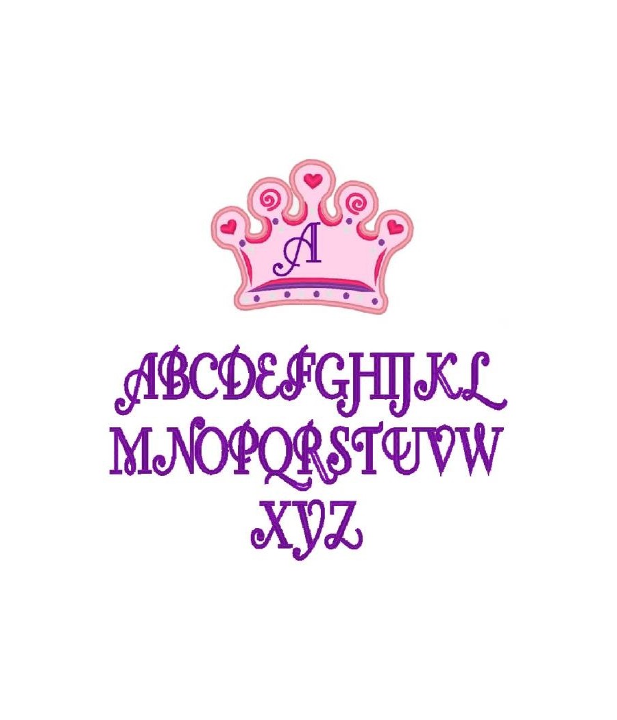 Crown Monogram Font