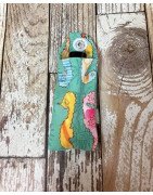 In Hoop Chap Stick Holder Keychain