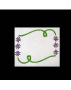 Swirls and Flowers Frame