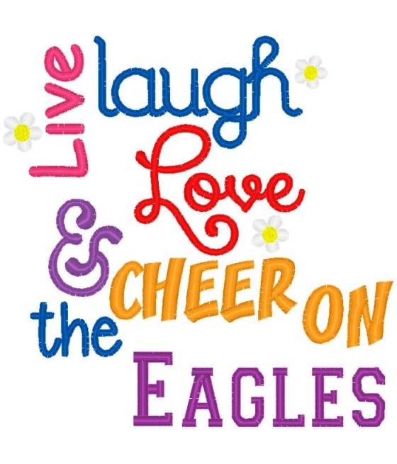 Live Laugh Love Eagles