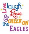 Live Laugh Love Eagles