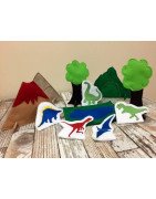 In Hoop Dinosaur Play Set