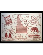 Full Hoop Stipple Idaho Stipple 