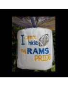 Toilet Paper Rams Football