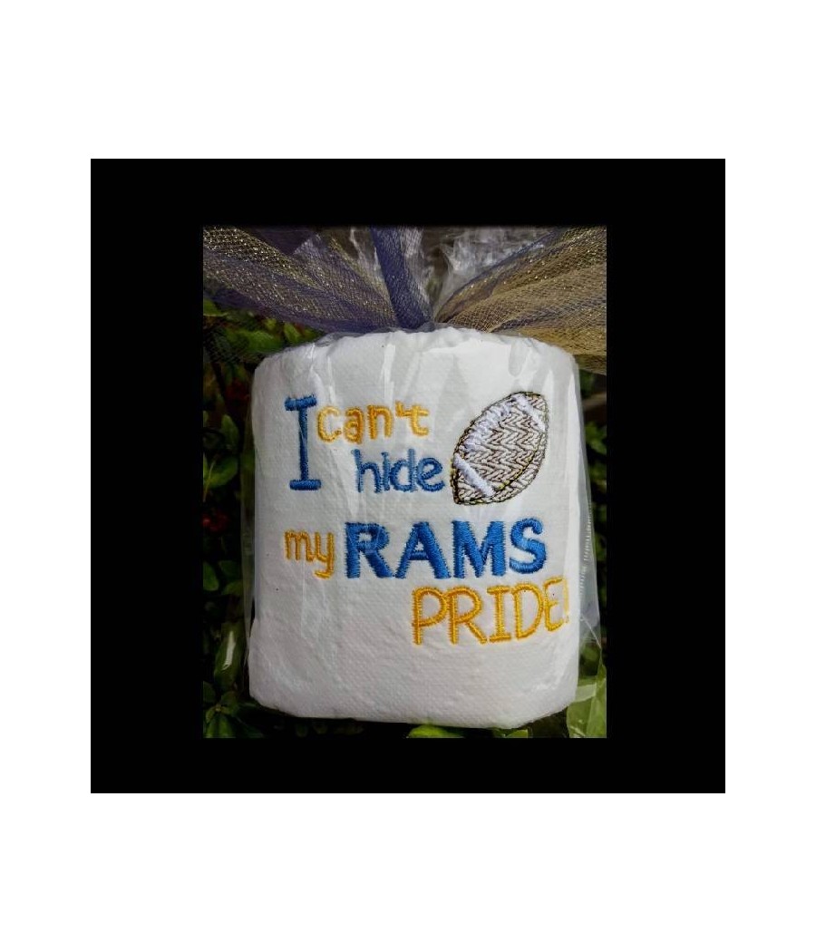 Toilet Paper Rams Football