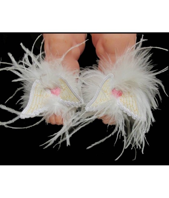 In Hoop Angel Wings Barefoot Sandals