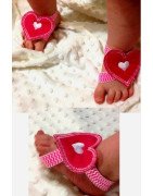 In Hoop Heart Barefoot Sandals
