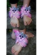 In Hoop Skull Barefoot Sandals