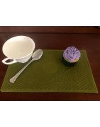 In Hoop Wholecloth Sunflower Mug Rug