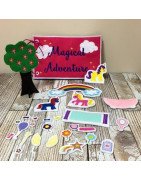In Hoop Unicorn Puppet and Play Set