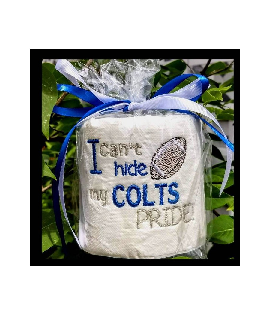 Toilet Paper Colts Football