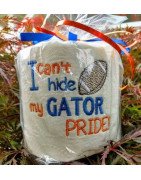 Toilet Paper Gator Football