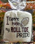 Toilet Paper Roll Tide Football