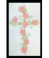 Ornate Cross With Flowers