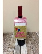 In Hoop Wine Label with Pocket for a note or gift cards