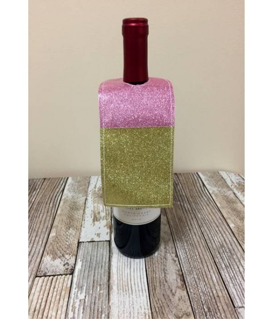 In Hoop Wine Label with Pocket for a note or gift cards
