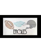 Eagles Football Line Art 
