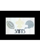 Saints Football Line Art