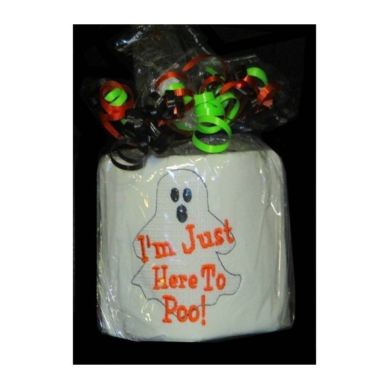 Toilet Paper Poo Ghost