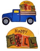In Hoop Interchangeable Happy Fall For Truck