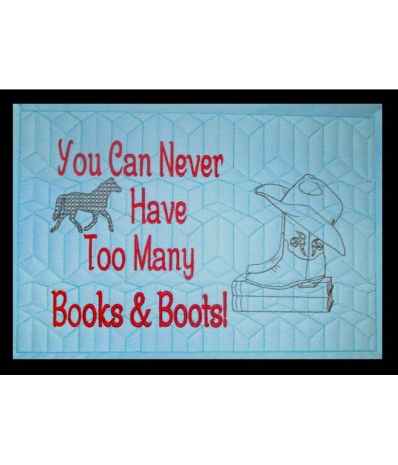 Pillow Palz Boots and Books