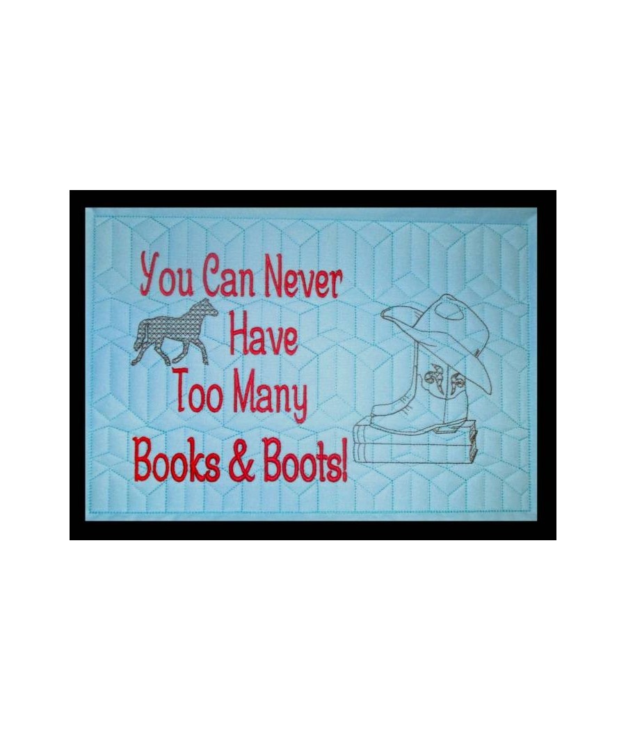 Pillow Palz Boots and Books