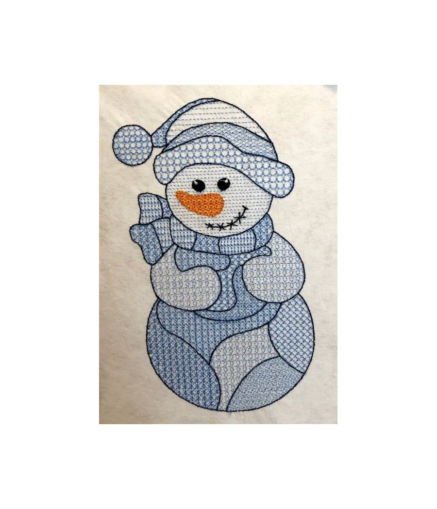 Mandala Snowman