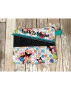 In Hoop Dare To Be Different Lined Zipper Tote