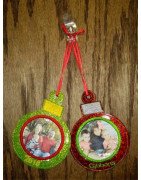In Hoop Picture Ornament Set
