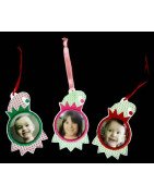 In Hoop Picture Ornament Set