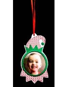 In Hoop Picture Ornament Set