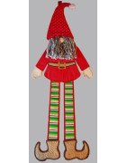 In Hoop Gnome Door Hanger