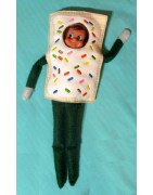 In Hoop Elf Pop Tart Costume